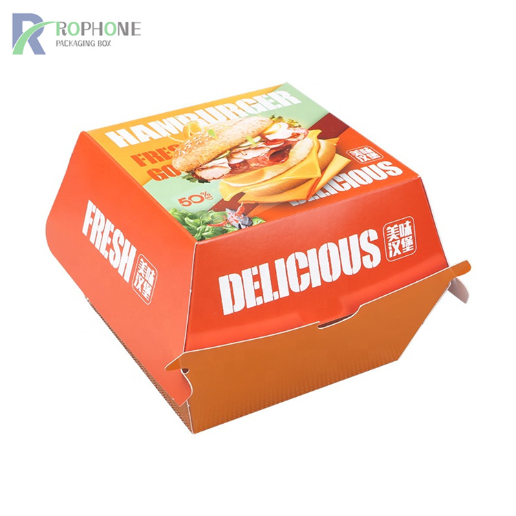 Kotak kemasan burger