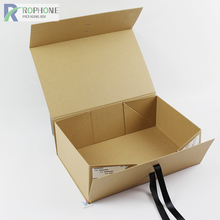 kotak hadiah paket datar kraft kotak hadiah paket datar kraft